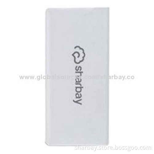 Dual USB Port Power Bank with 10,000mAh Capacity, Various Colors Available, 4 Power Indicator Lights